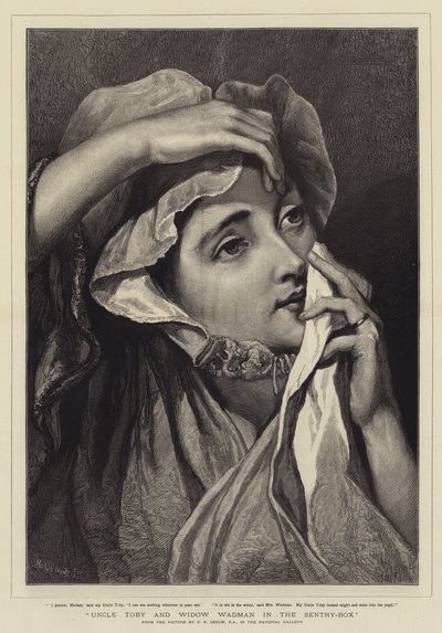 Uncle Toby and Widow Wadman in the Sentry-Box by Charles Robert Leslie